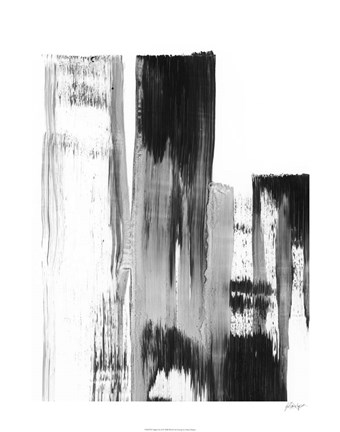 Framed Night City II Print