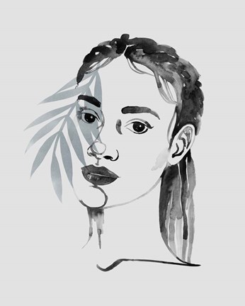 Framed Solace in Shadows I Print