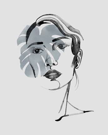 Framed Solace in Shadows II Print