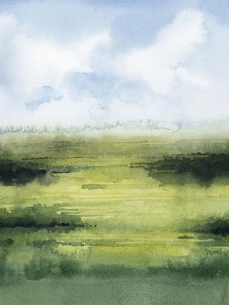 Framed Fenland Glow II Print