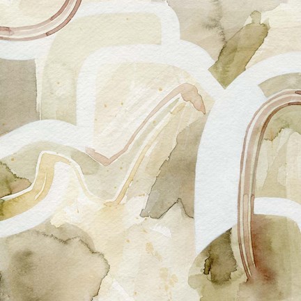 Framed Desert Highway I Print