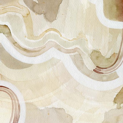 Framed Desert Highway II Print