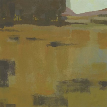 Framed Mountain Meadow II Print