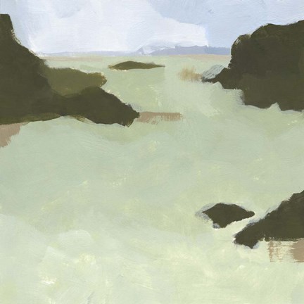 Framed Saltwater Summer II Print