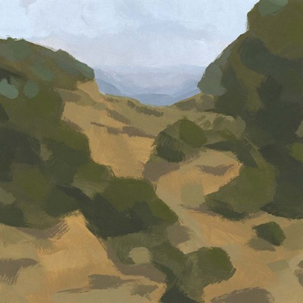 Framed Hollis Ranch I Print