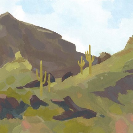 Framed Cougar Country I Print