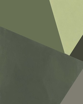 Framed Sage Prism III Print