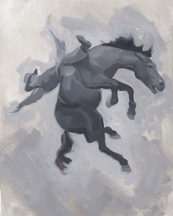 Framed Getting Pitched I Print