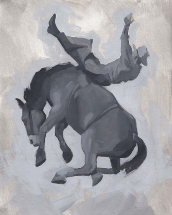 Framed Getting Pitched II Print