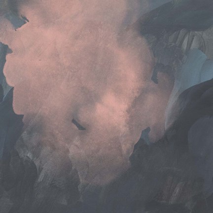 Framed Sunset Aura I Print