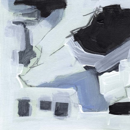 Framed Fractal Sky V Print