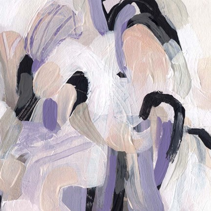 Framed Lilac Scramble IV Print