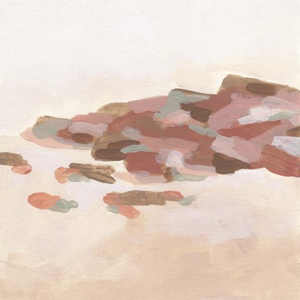 Framed Rose Coast II Print