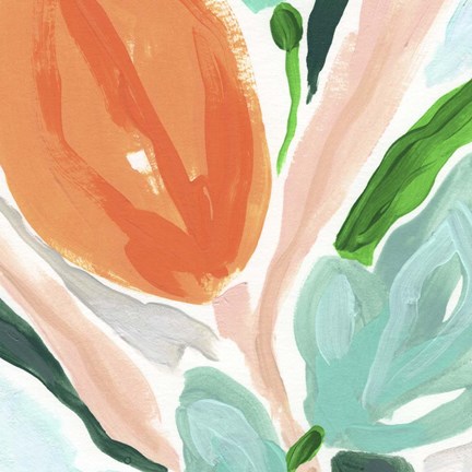 Framed Primal Flora IV Print