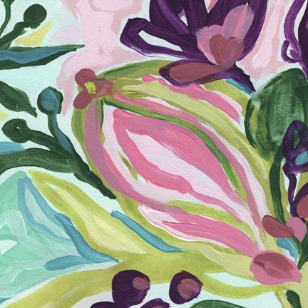 Framed Tropic Expression III Print