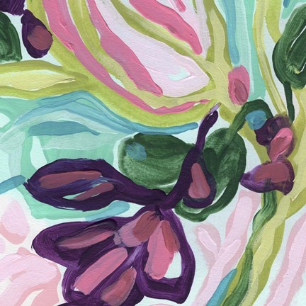 Framed Tropic Expression V Print