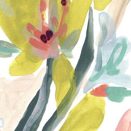 Framed Tropical Impulse VI Print