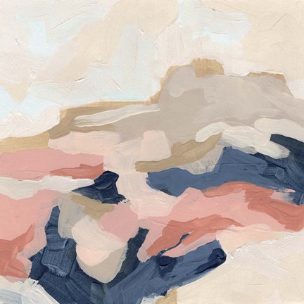 Framed Dappled Mesa I Print