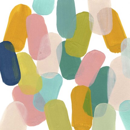 Framed Color Spree IV Print