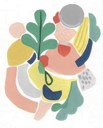 Framed Scene Shift I Print