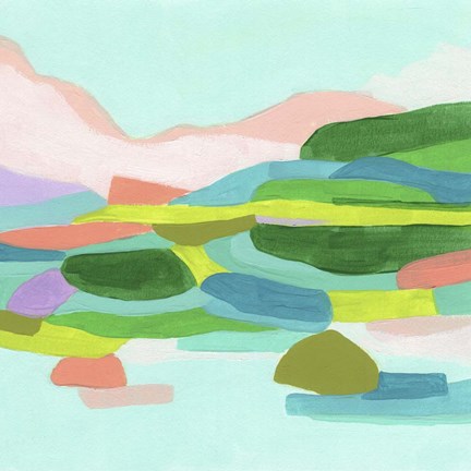 Framed Coastal Confection I Print