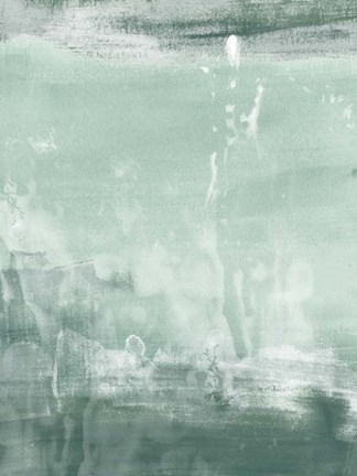 Framed Coastal Patina I Print