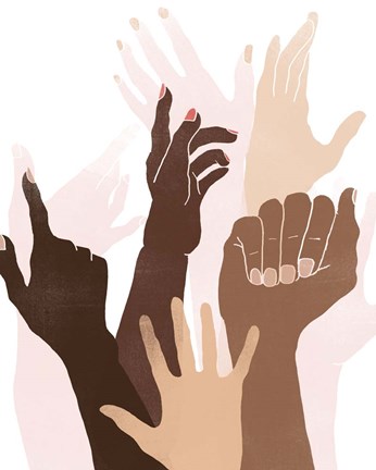 Framed Reach &amp; Rise II Print