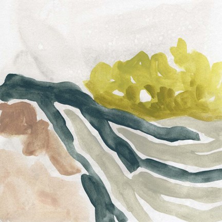 Framed Landscape Cameo IV Print