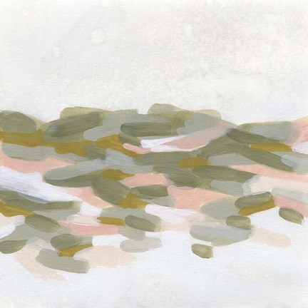 Framed Hillside Impressions I Print