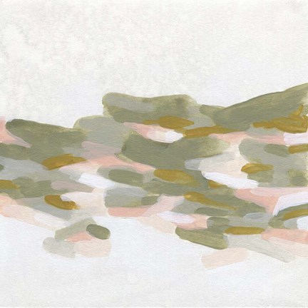 Framed Hillside Impressions II Print