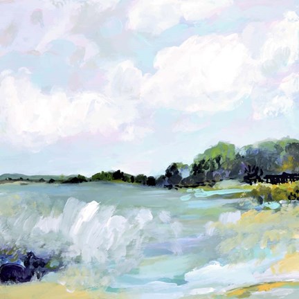 Framed Surfscape I Print