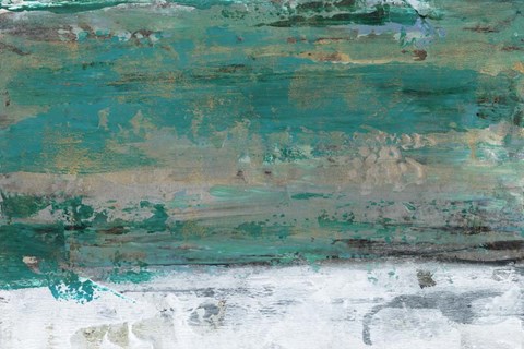Framed Patina Shimmer II Print