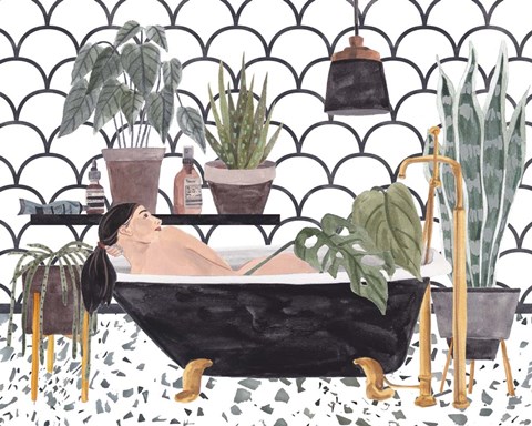 Framed Meeting Myself IV Print