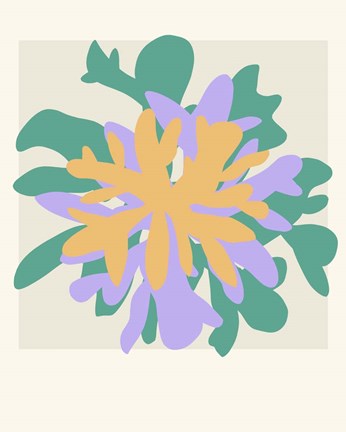 Framed Coral Bloom II Print