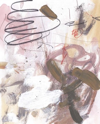 Framed Whispering Dawn II Print