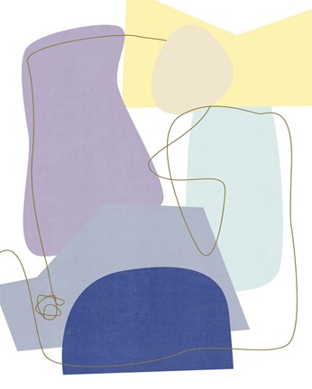 Framed Luminous Bay II Print