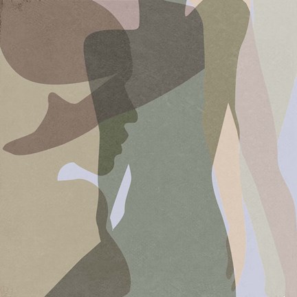 Framed Stories In Between V Print