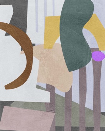 Framed City Shades I Print