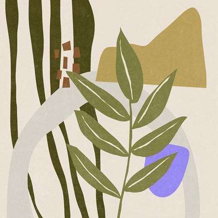 Framed Far Away Place I Print