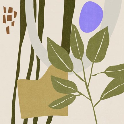 Framed Far Away Place III Print