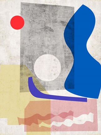 Framed Light and Cloud I Print