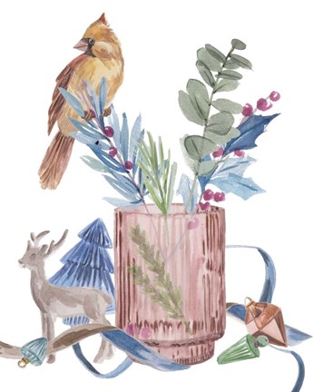 Framed Warm Wishes III Print