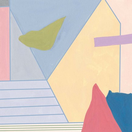 Framed Radiant Light I Print