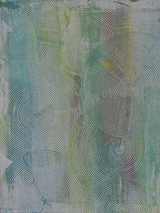 Framed 37 Turns I Print