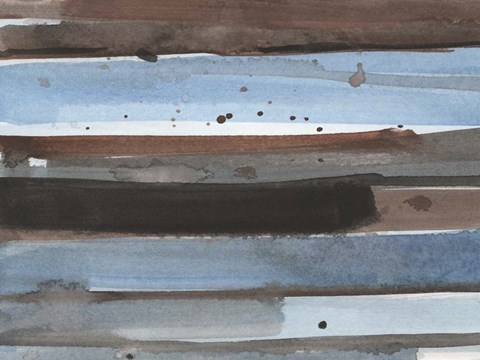 Framed Barn Wood I Print