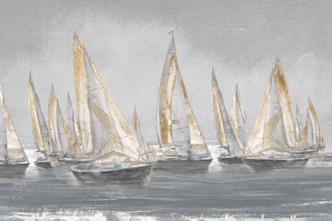 Framed Sailing Horizon Print
