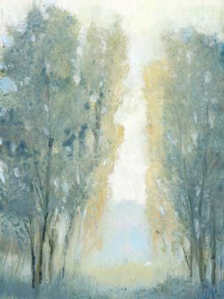 Framed Golden Edge I Print