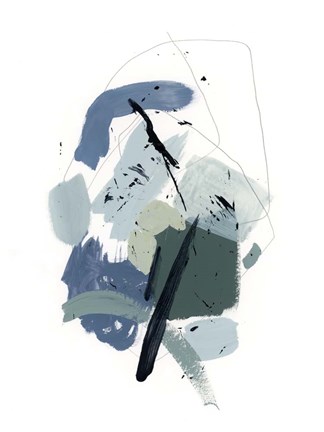 Framed Spruce Nest I Print