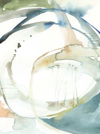 Framed Organic Loop I Print