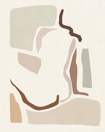 Framed Lounge Abstract I Print